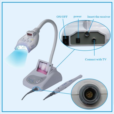 歯科用ホワイトニング装置M-55　3.5インチLCD口腔内カメラ付き（デスク型）